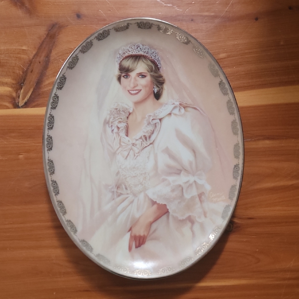 The Bradford Exchange "The People's Princess" Princess Diana Collectible Plate
